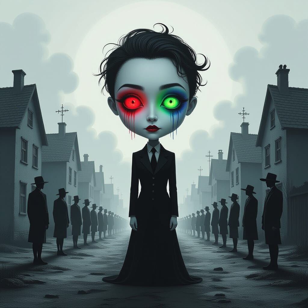 Baymax prompt:

A grayscale Pixar-style illustration of Baymax standing gently with his soft, rounded body and friendly expression. The shad... - Start Image 2