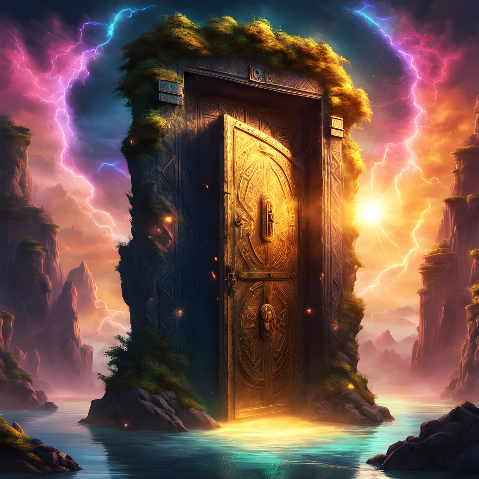 Door to Nowhere  by @Crimson