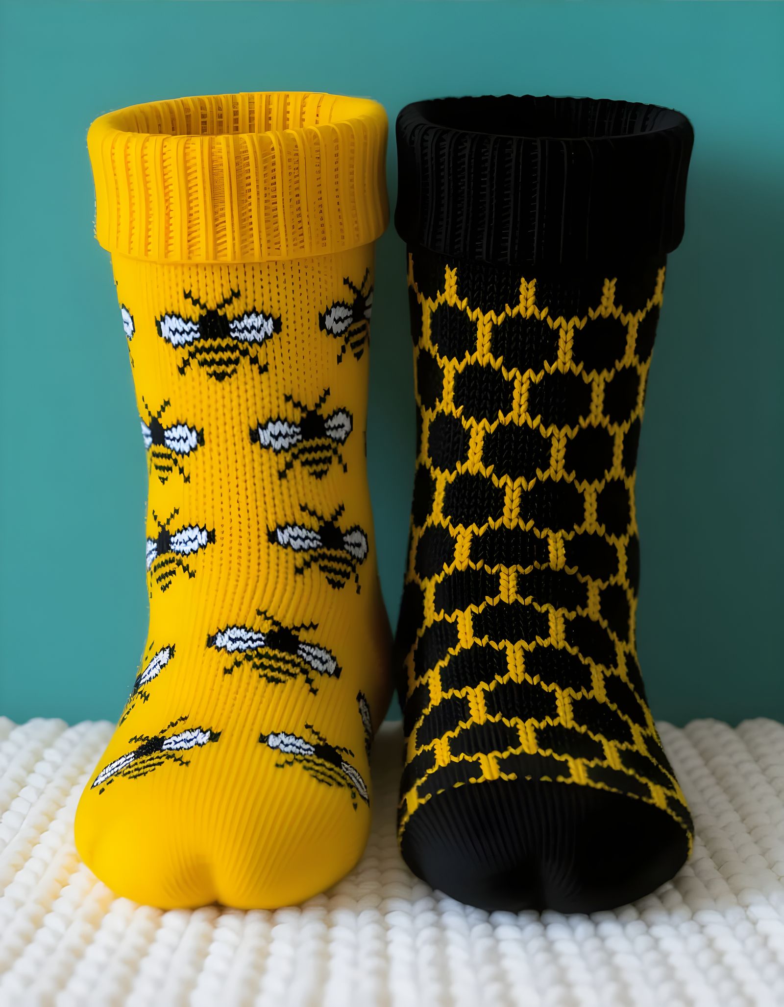 Bee warm!  by @Feathers