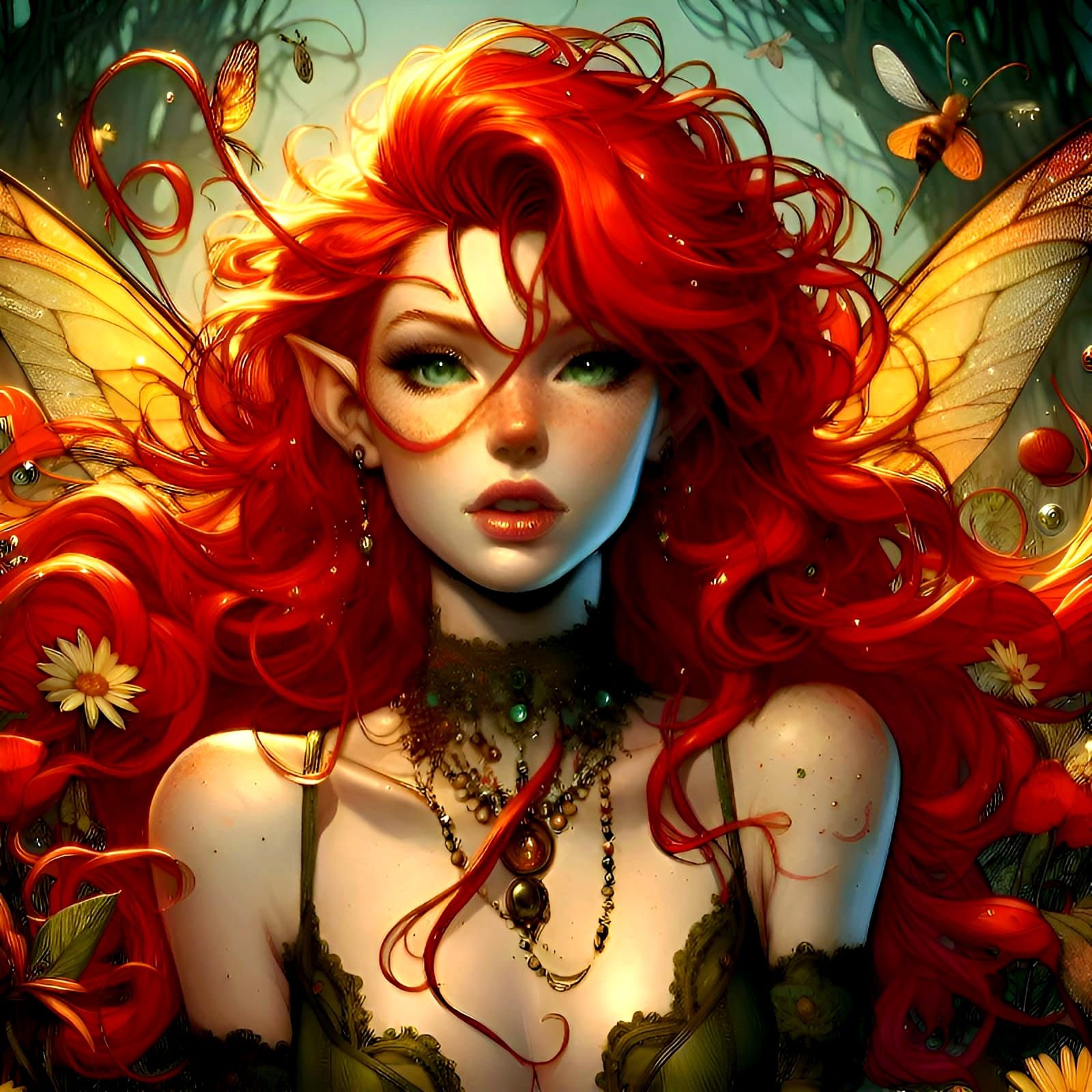 Redhead Fairy-No Magic, Pure Redhead