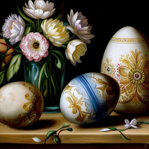Easter Still Life   by @CasaRosa