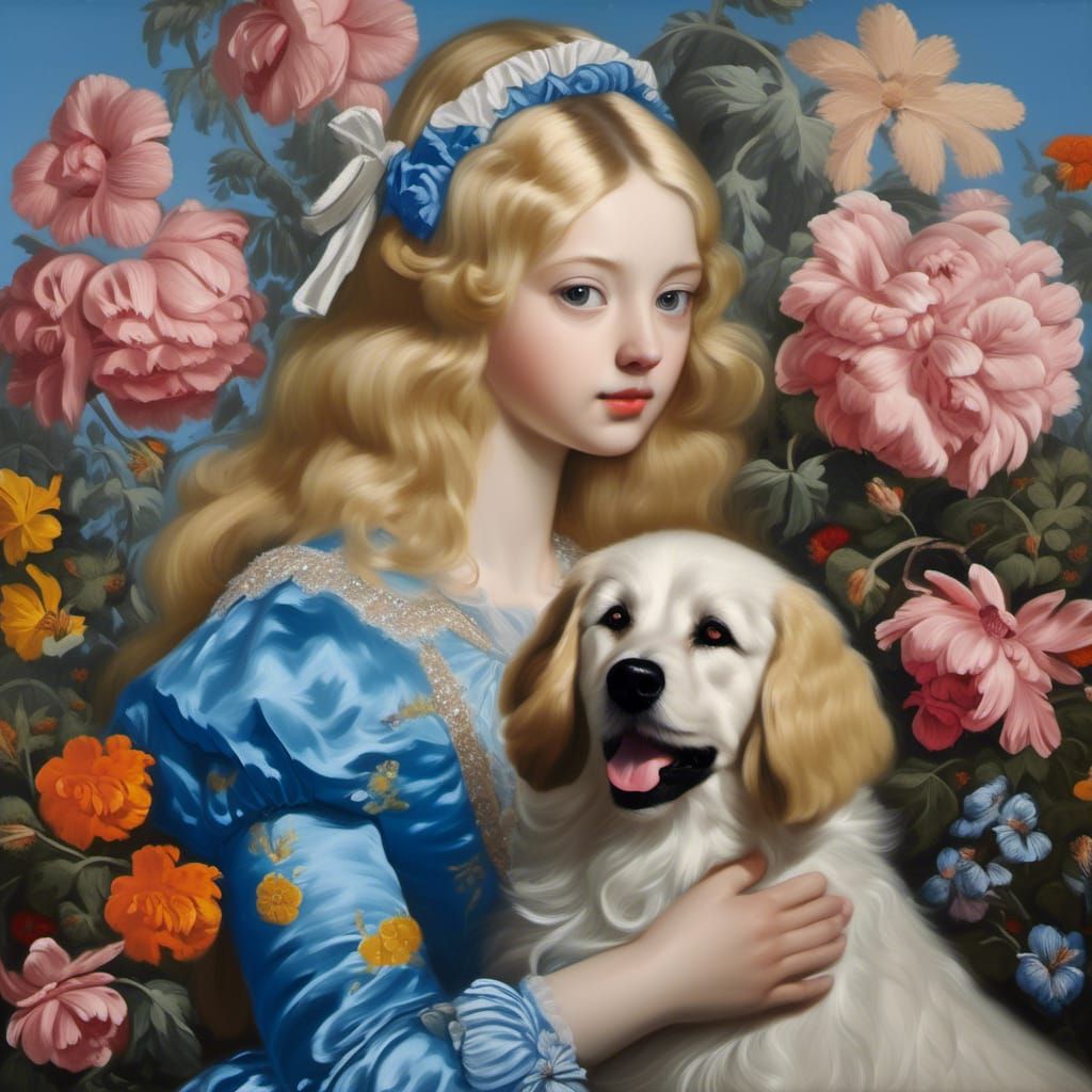 academic art, oil paining, brush strokes, pacademic art, oil painting, brush strokes, baroque pastel rococo hyperdetailed, hypermaximalist h...