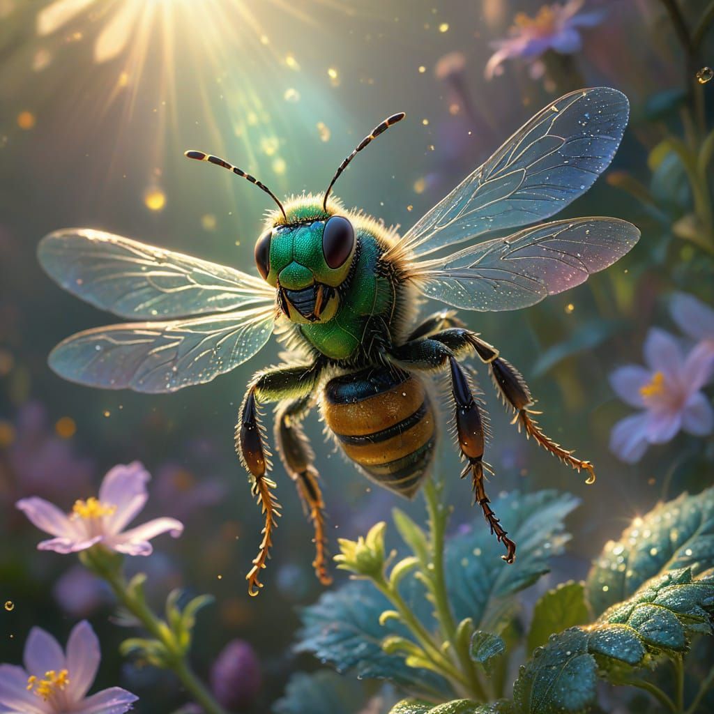 Enchanting Magical Bloom in Soft Focus
