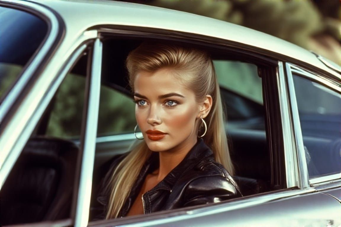 Cinematic 70s Blonde Beauty #1