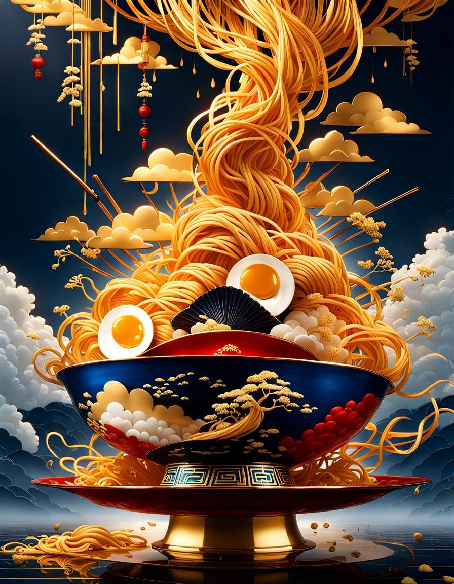 Ramen Baffflement   by @Pitiplin