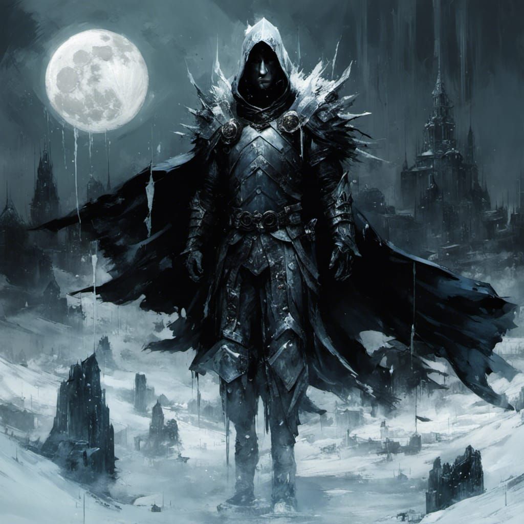 SDXL 1.0: Winter Death Knight
