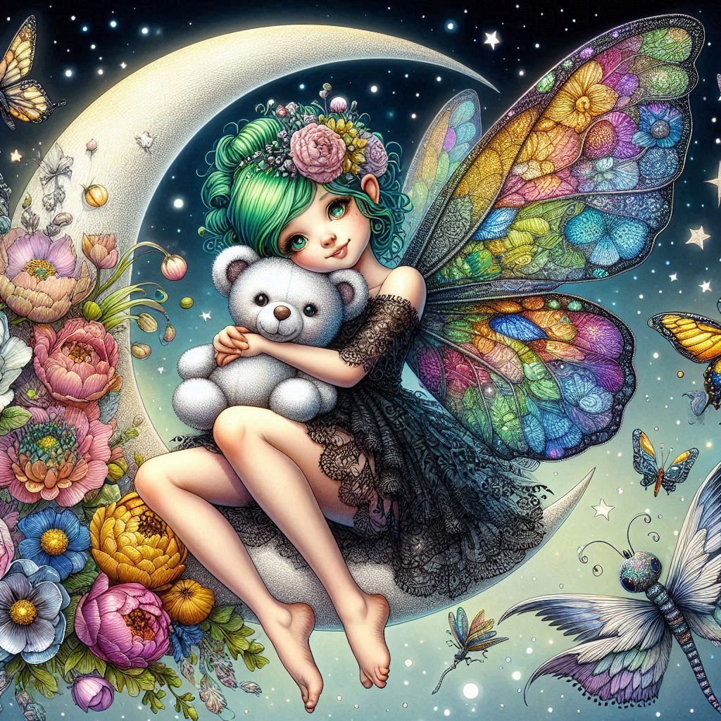 Hada Mariposa y Su Osito