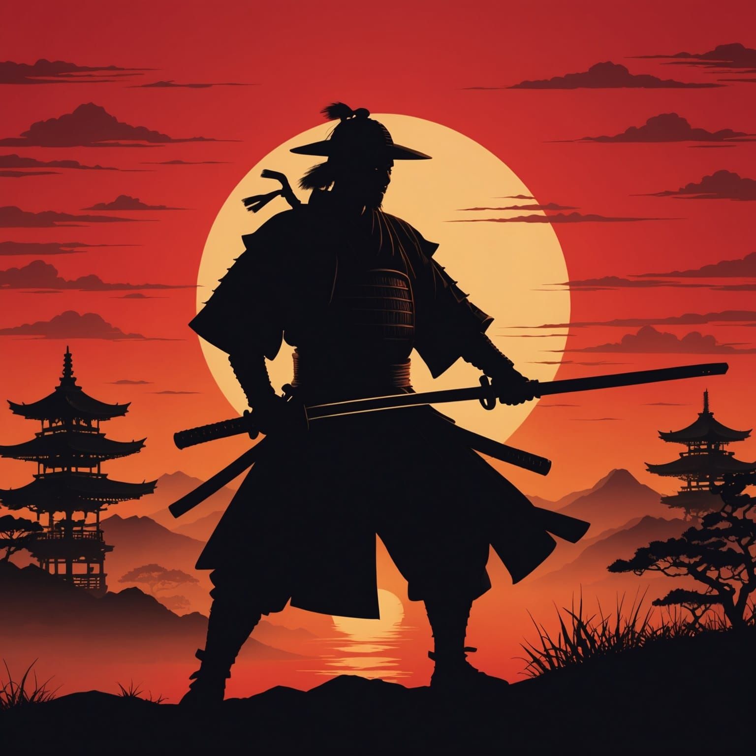 Samurai  by @BUBLINKO 