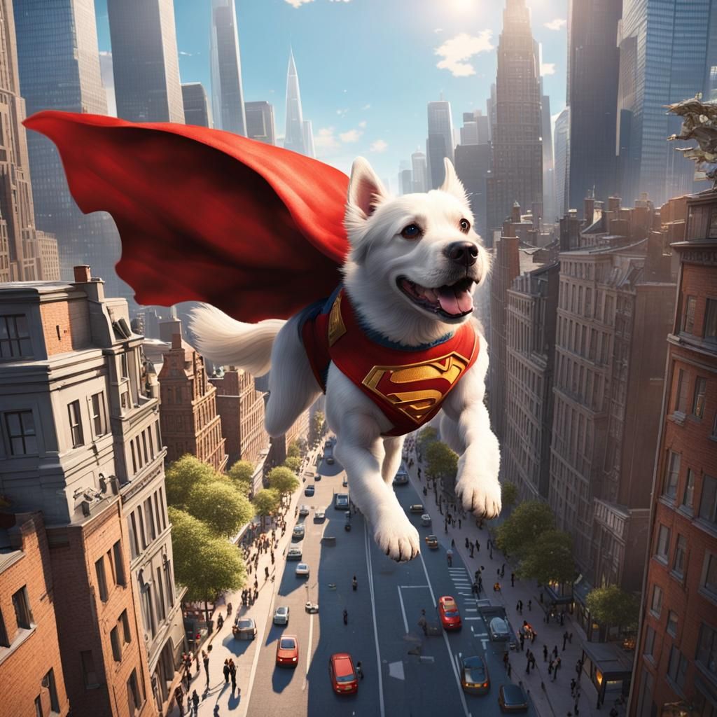 Superdog - AI Generated Artwork - NightCafe Creator