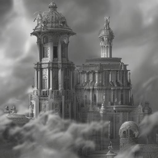 Castle in the sky undefined