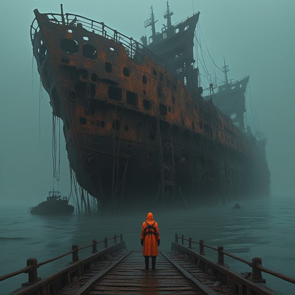 The Wreck  by @ArtByAj