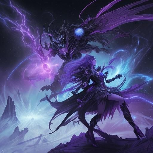 As Seraphina the Voidseeker and Moros the Abyssal Conqueror ...