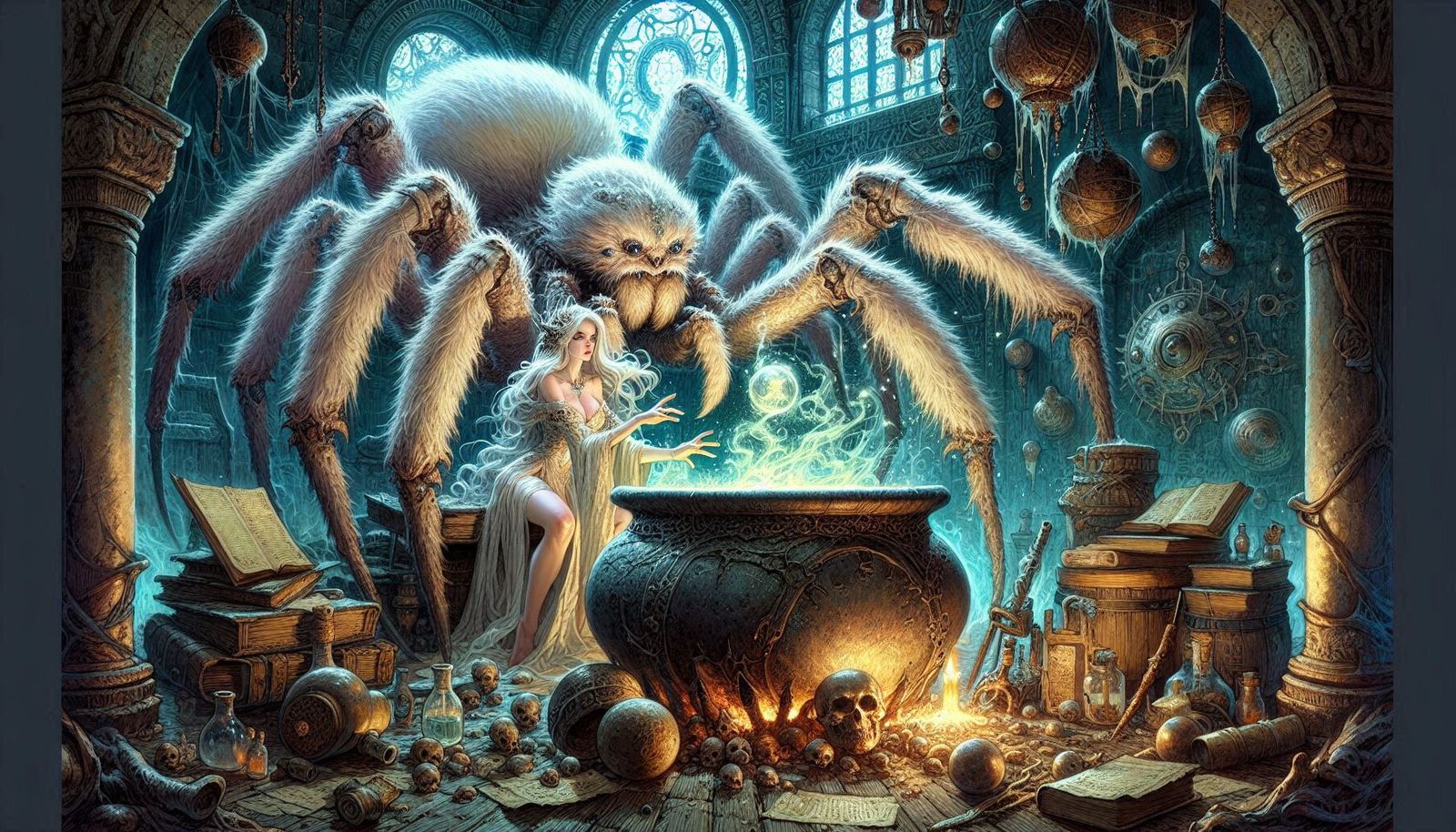 The Ancient One and the Spider Protector