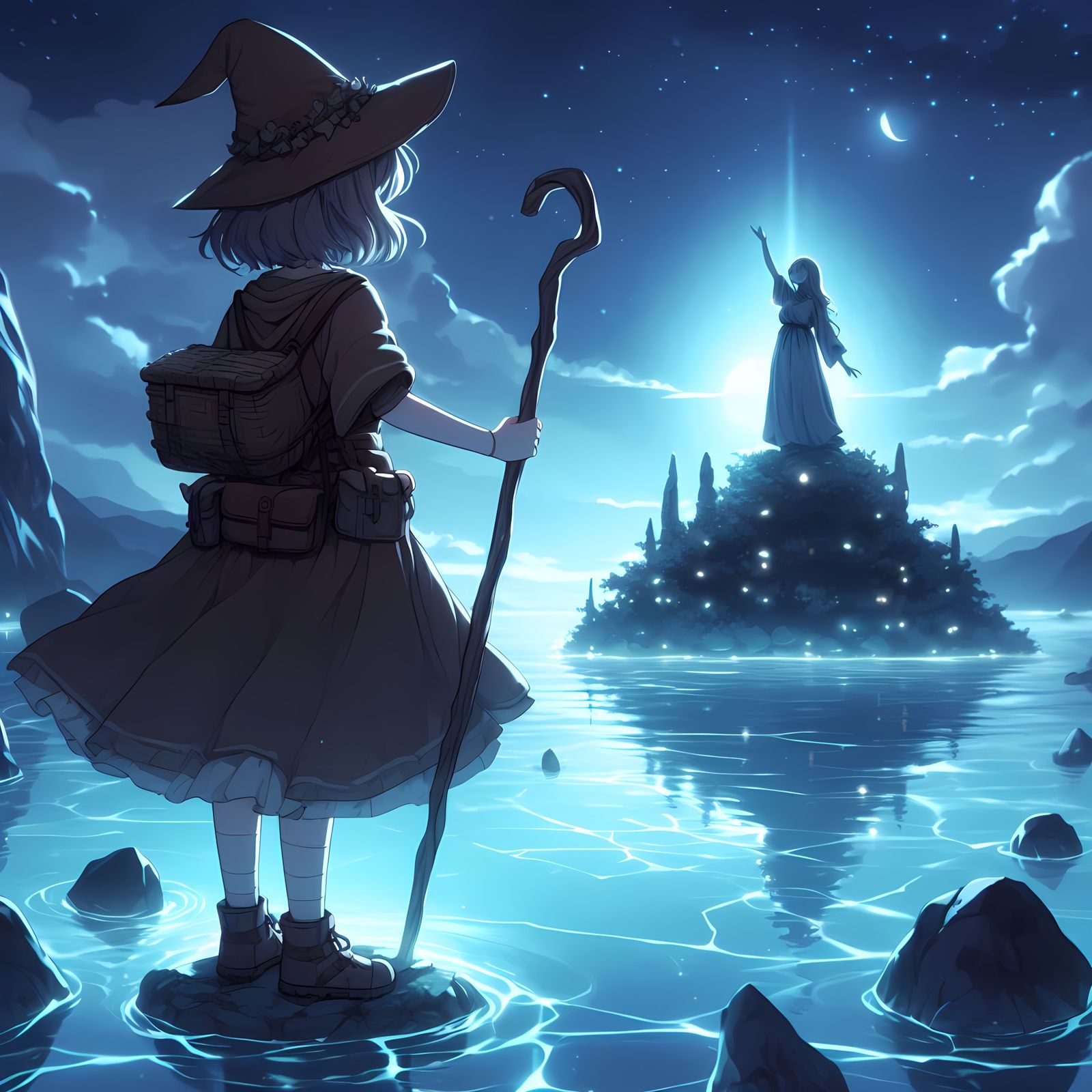 Traveler finds Sira's lake