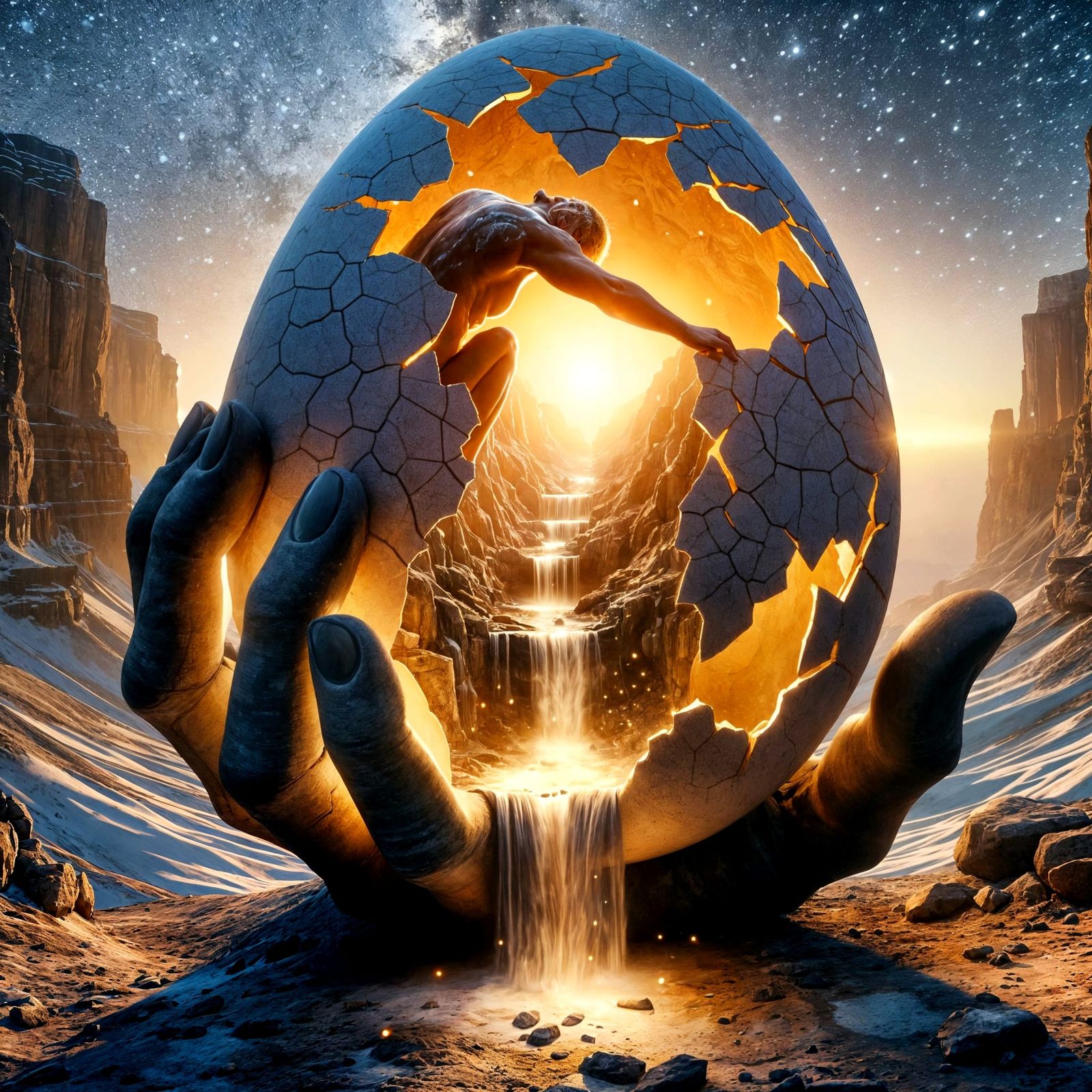 Surreal, fantastical,  world  by @OneMich01