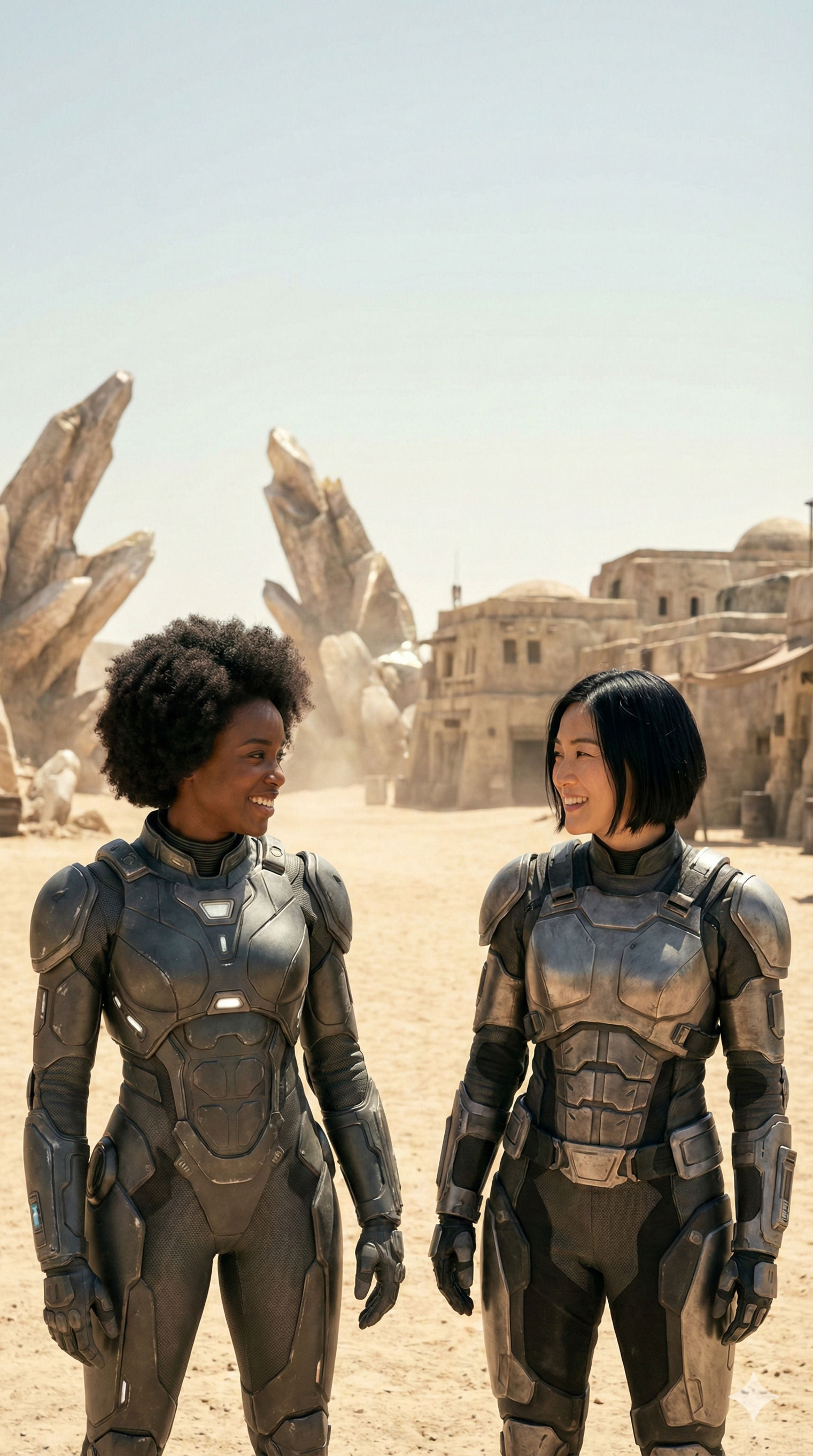 Moonrabbit and Inini on a New World