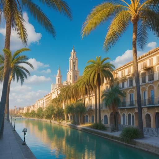 Spain. River enbankment #2