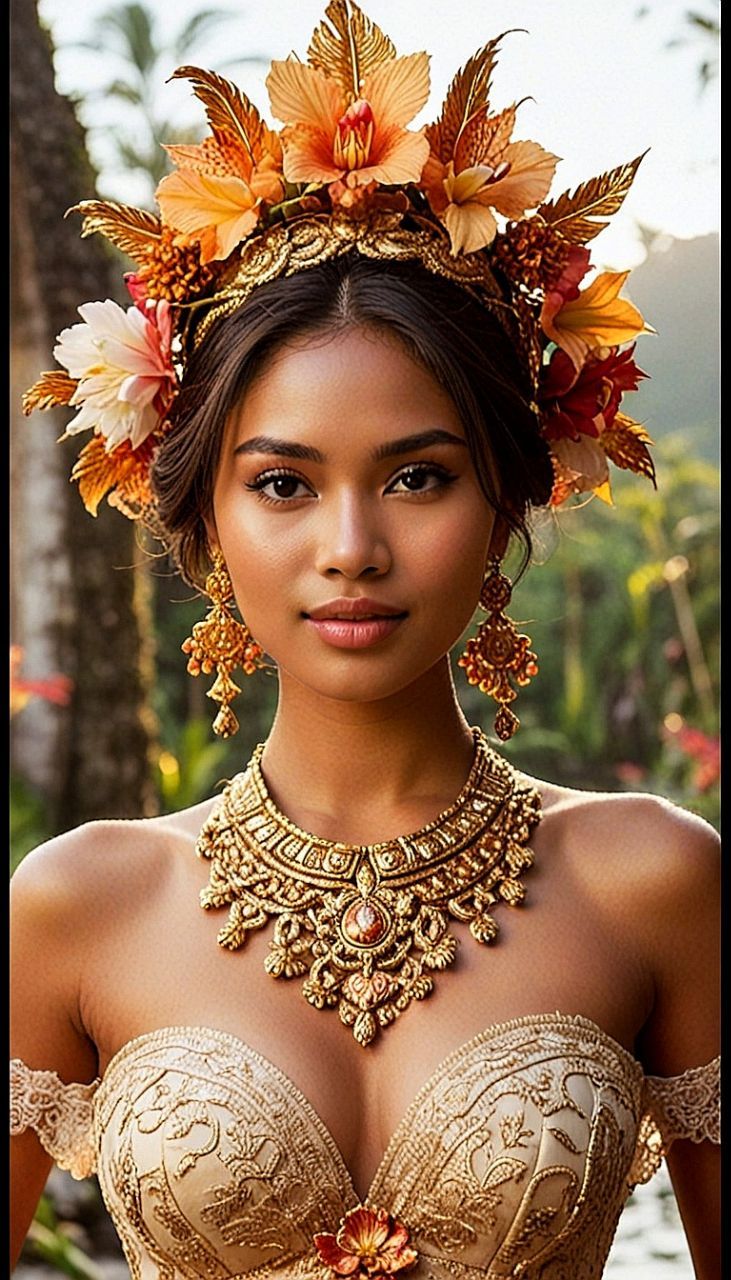 The Pan Balinese Elitists in Versace Kebaya Bali ♠️