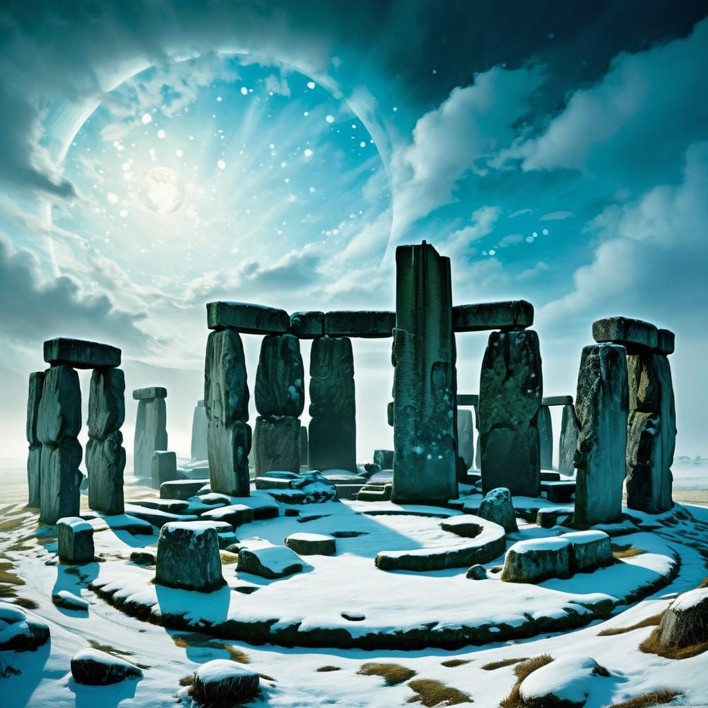 Winterhenge  by @Nightshade Veil