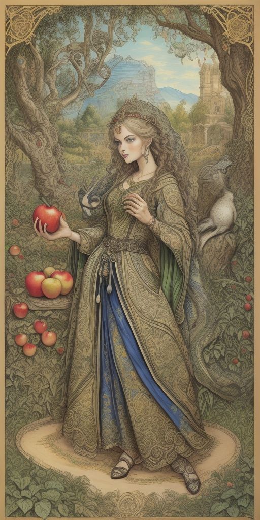 Eve prepares to take that first bite