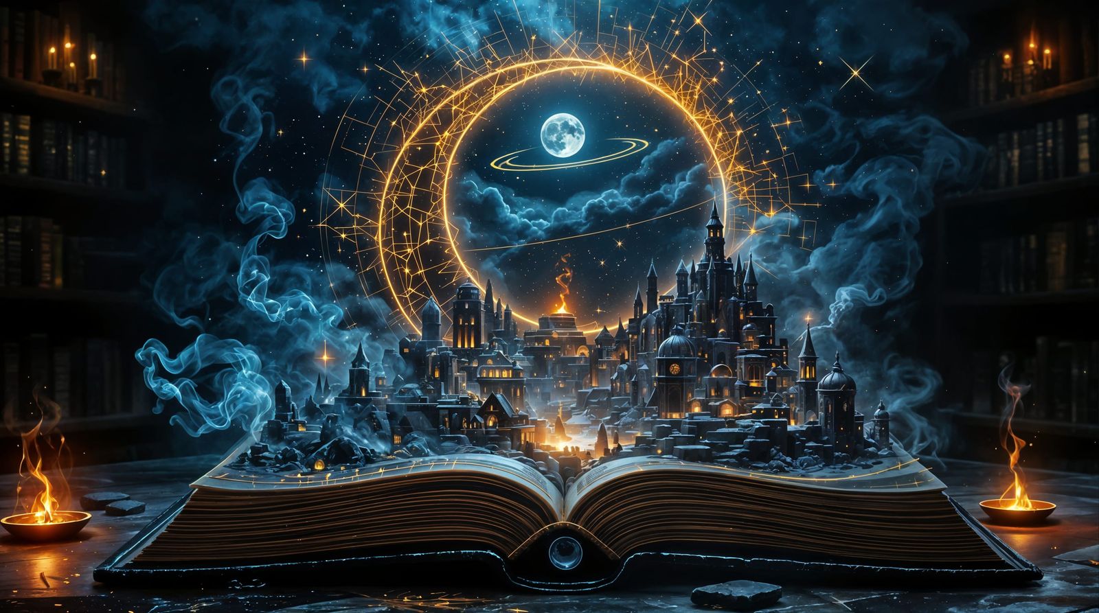 Moonbound Codex of the Mirage City  by @KrisB