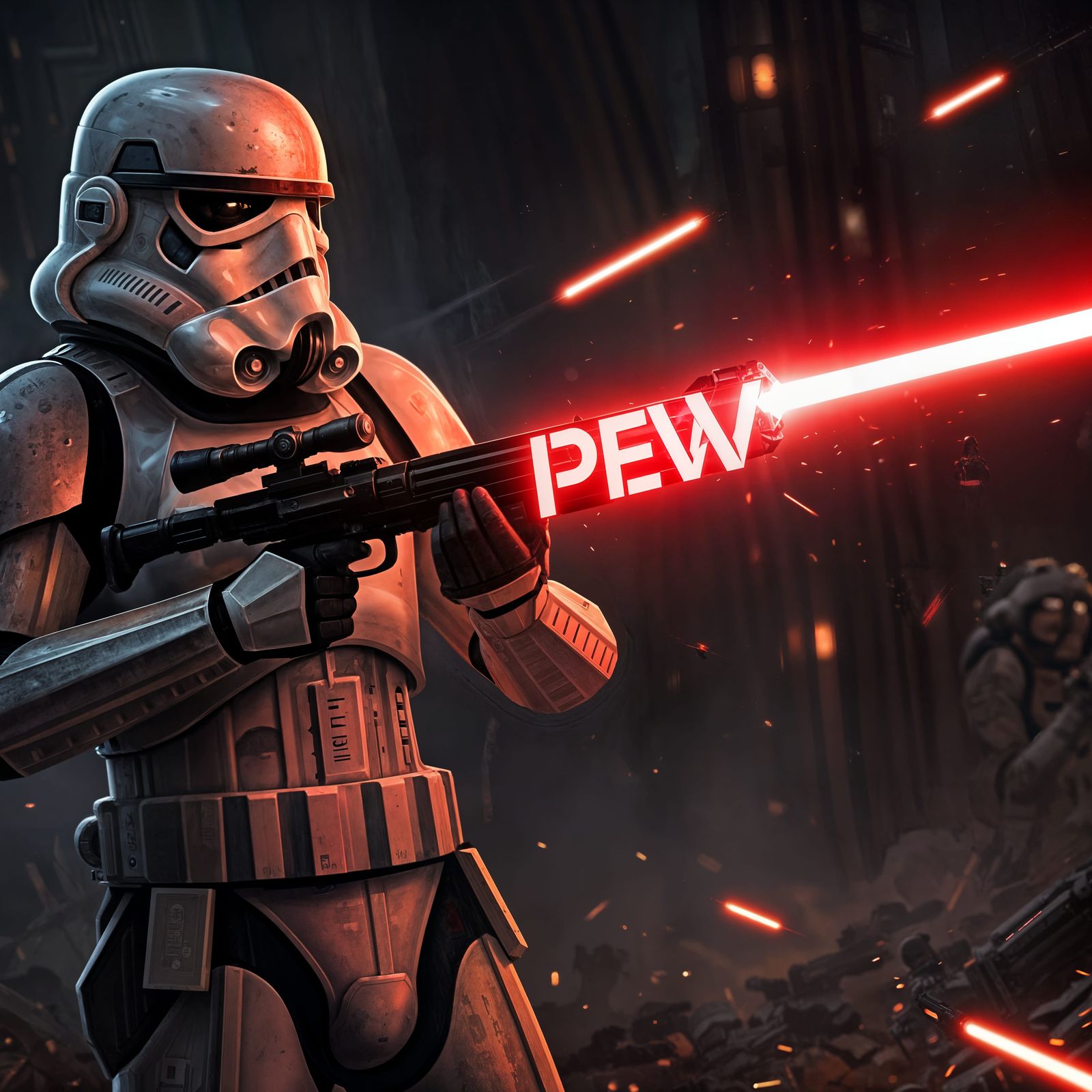 PEW-PEW-PEW-PEW-PEW  by @Yondor