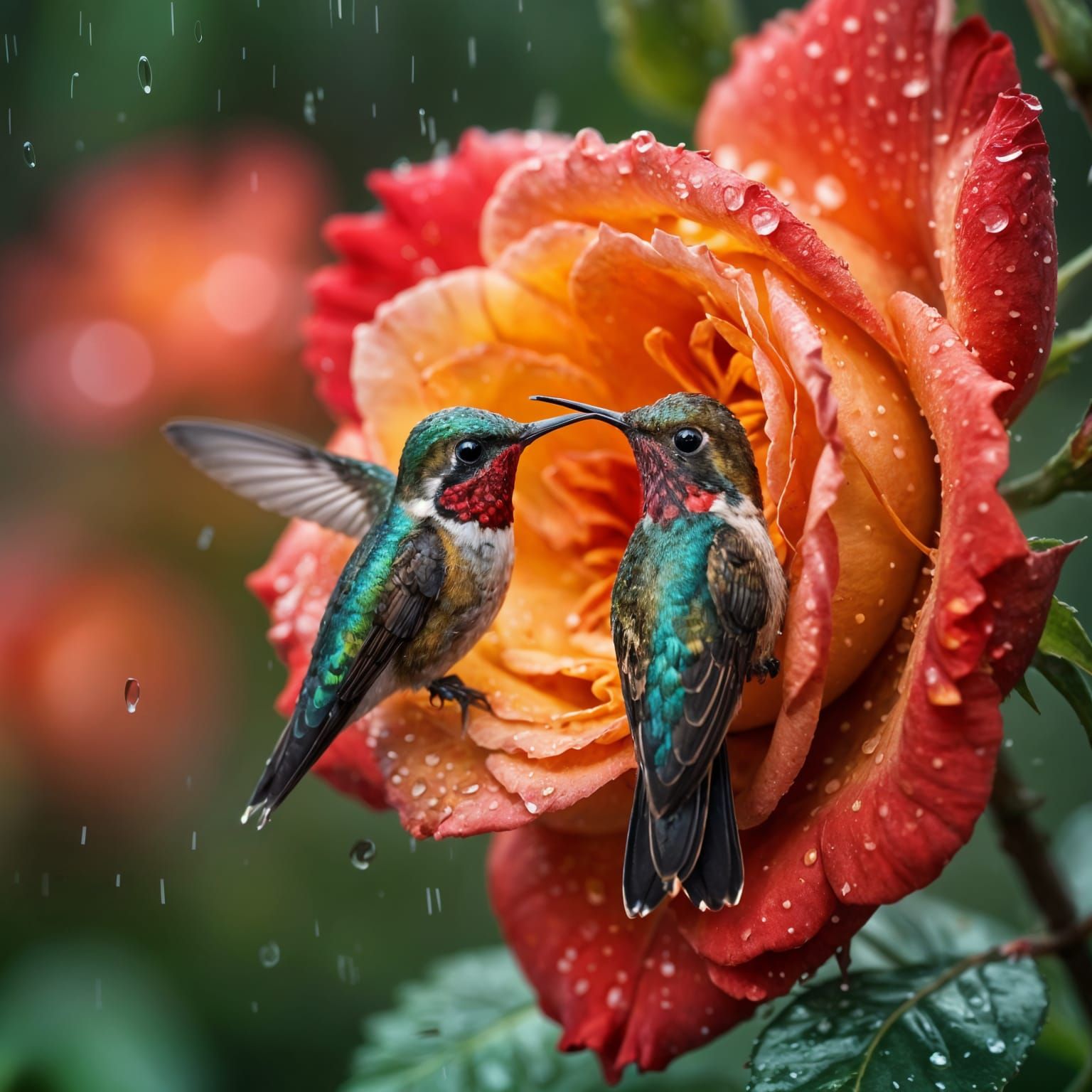 Hummingbird shelter  by @Mike Ritchie