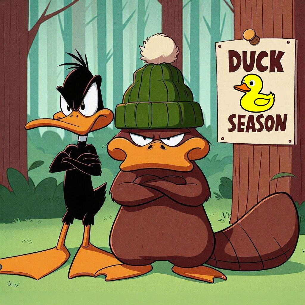 Plympton Platypus Picks a Poor Day to Pose as Poultry