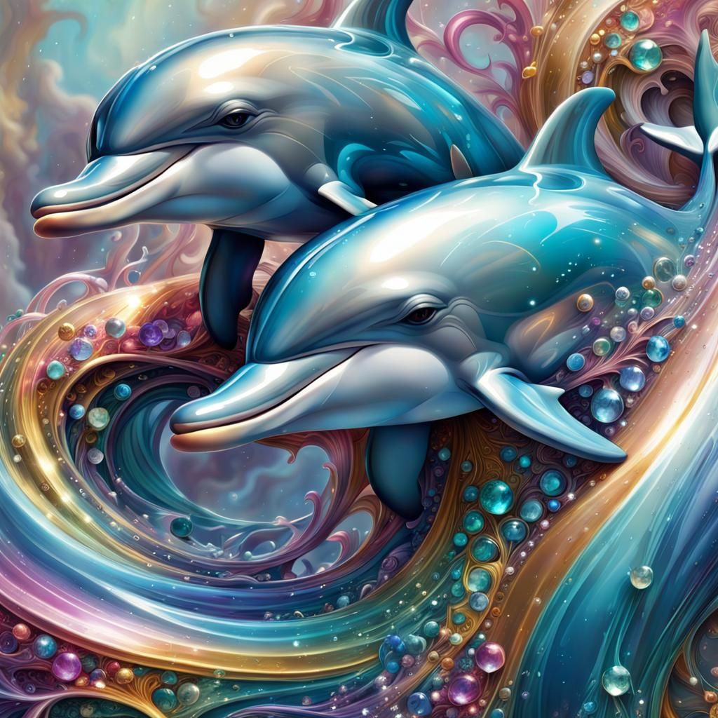 Waves of jewels  by @QueenKittyKat