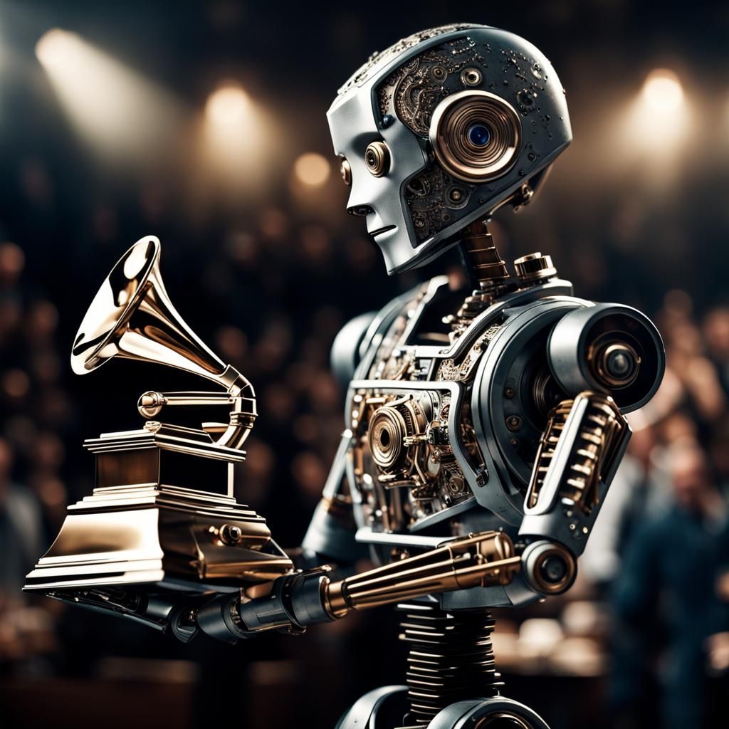 Robot wins a grammy