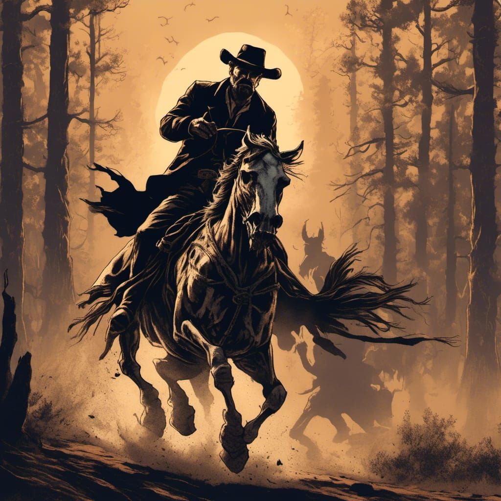 ...and he rode a dead horse.