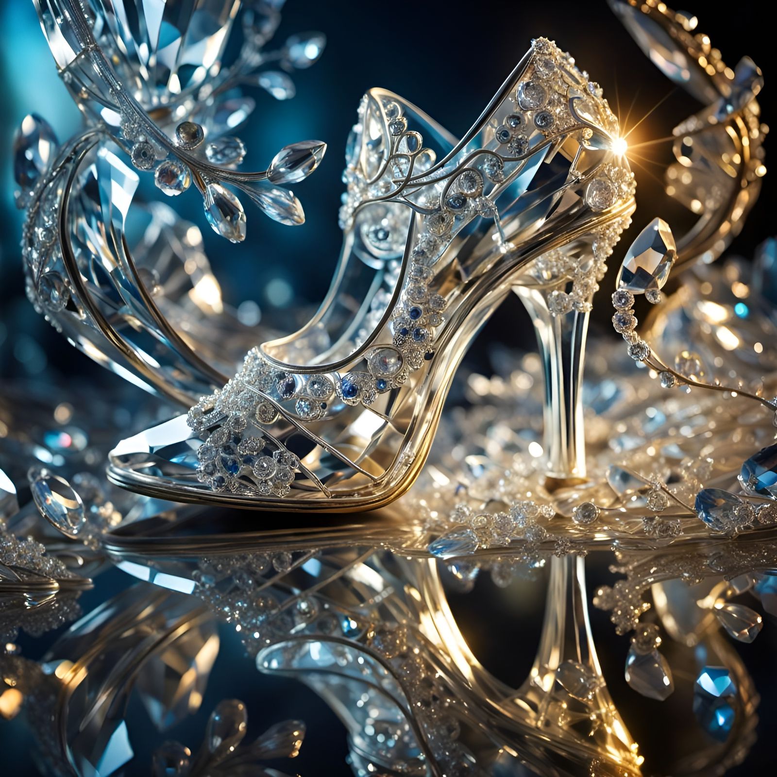 Princess Crystal shoe
