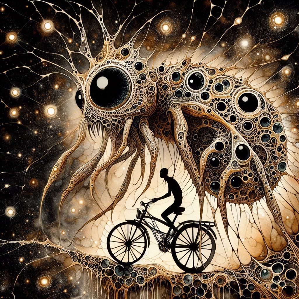 Cycling With A Beast....