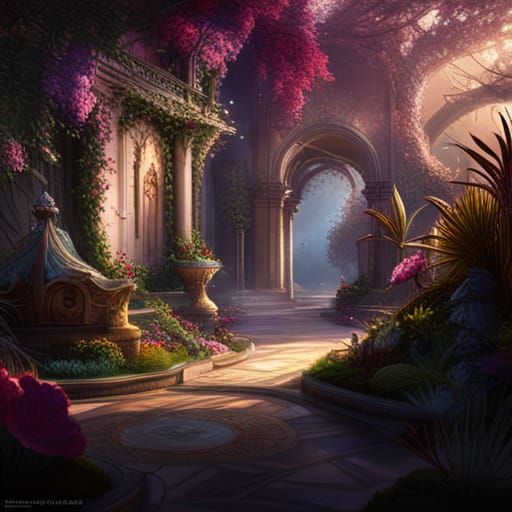 Elegant garden