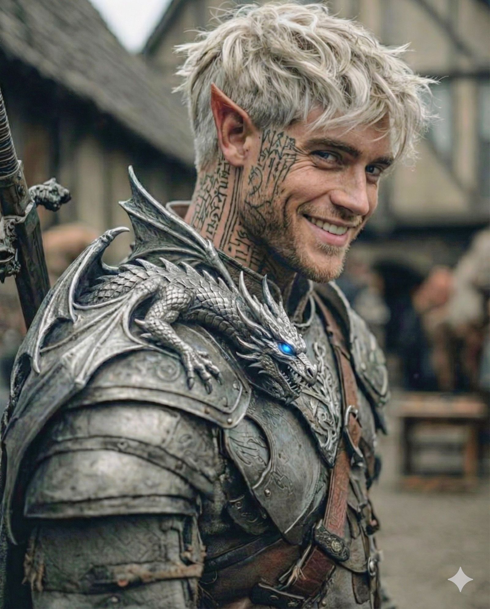 Dragon Knight's Knowing Smile