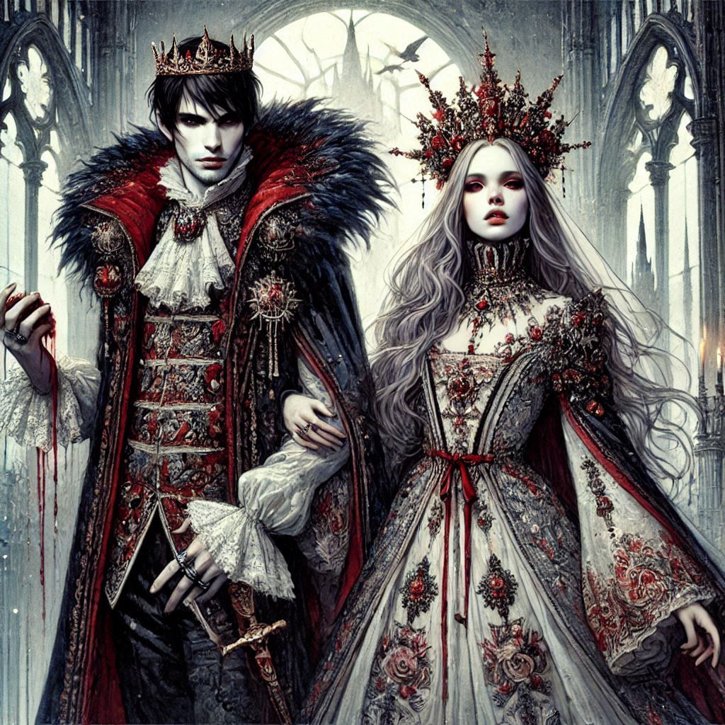 Vampire king and queen