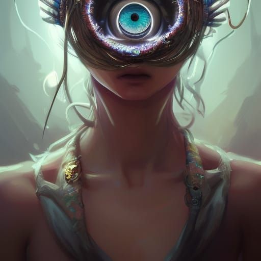 Eyeball headdress