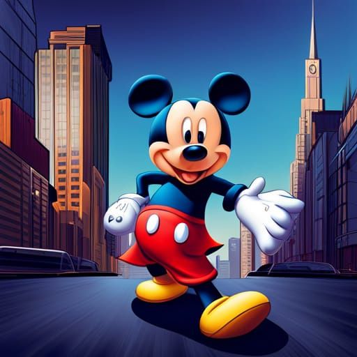 Mickey mouse - AI Generated Artwork - NightCafe Creator