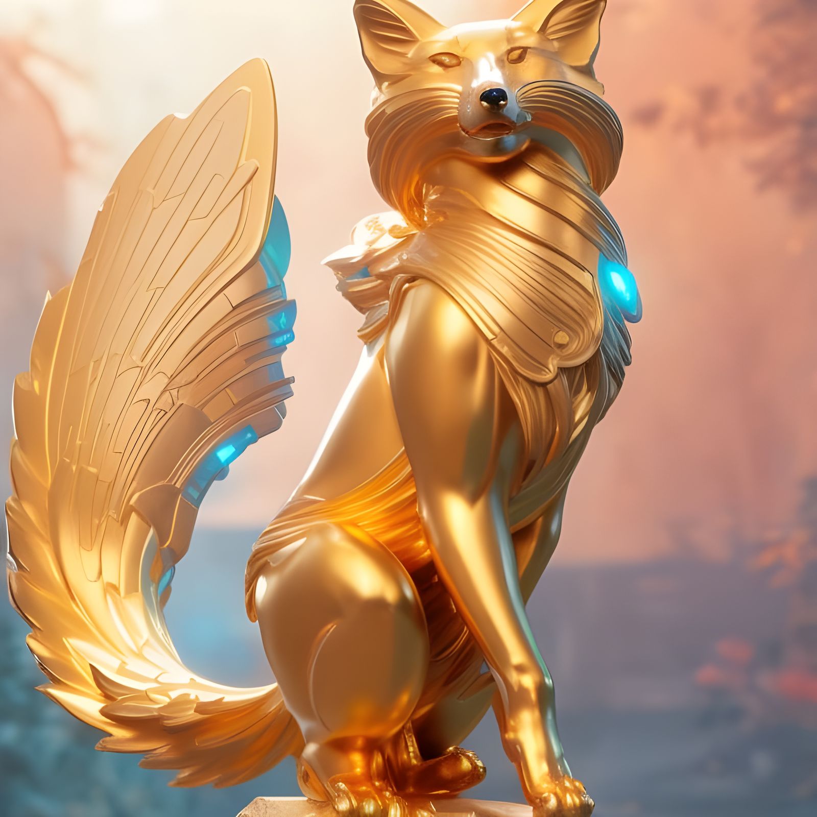 The Golden Fox  by @Jazzygirl111