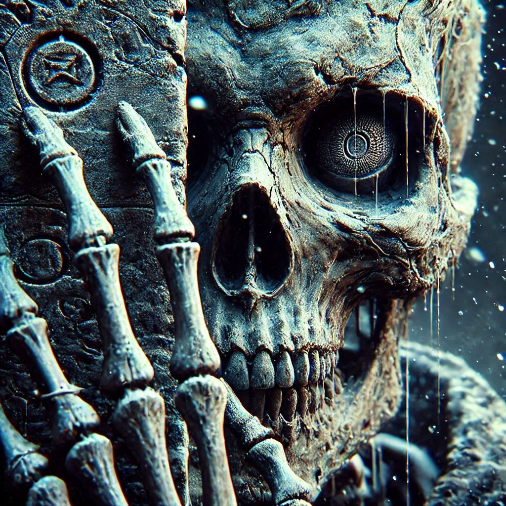 Skeleton 🦴  by @AlphaArt