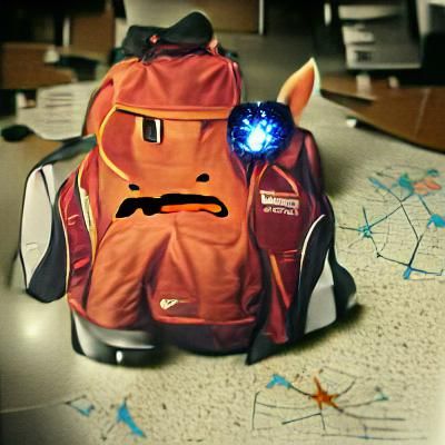 They took my backpack, i am not pleased and i am not amused....