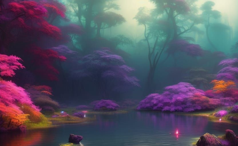 Rainbow Valley 5 r/nightcafe