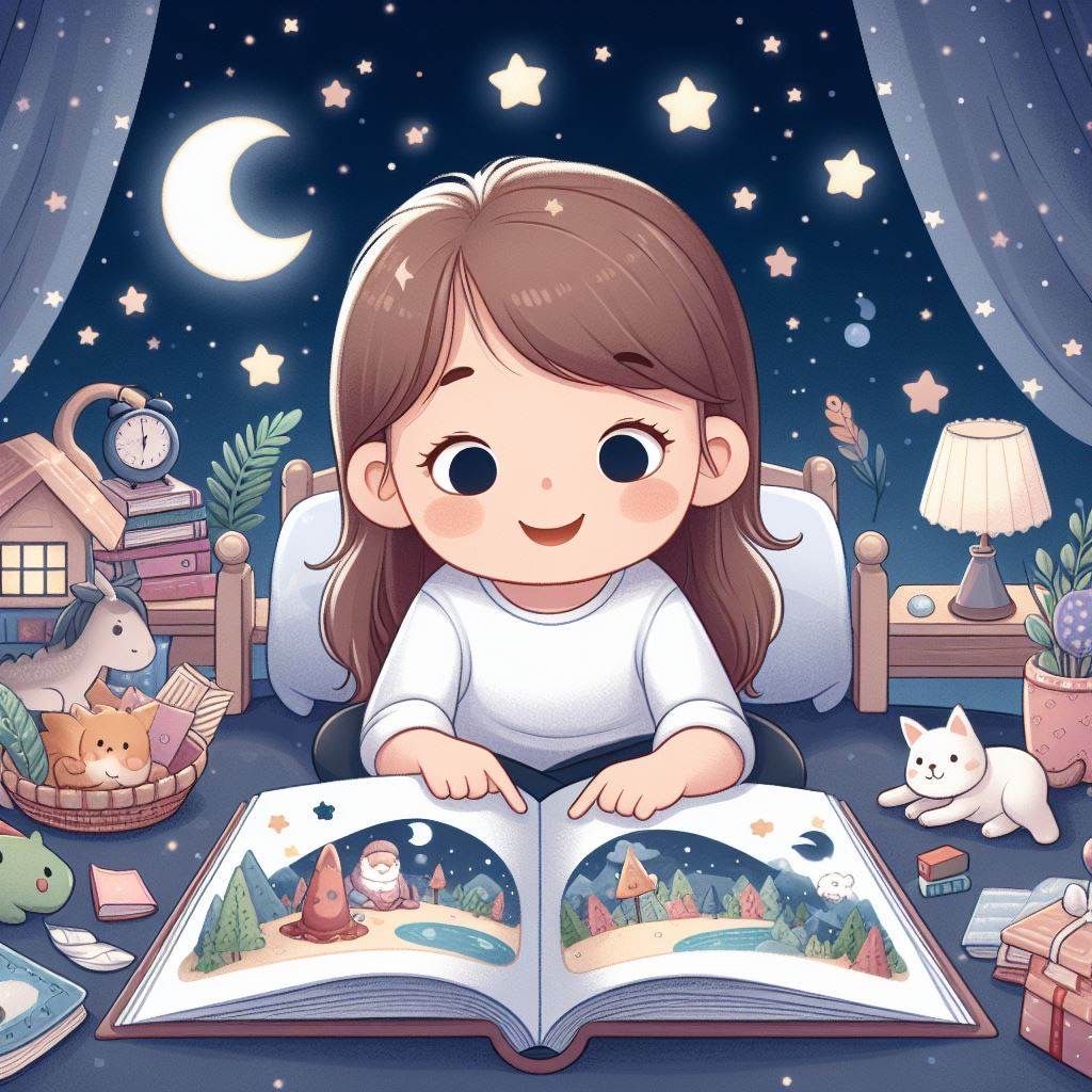 Here.. Let me read you a story