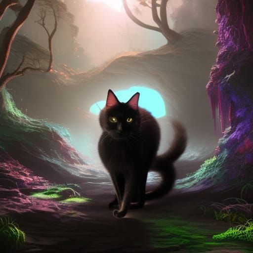 Black cat