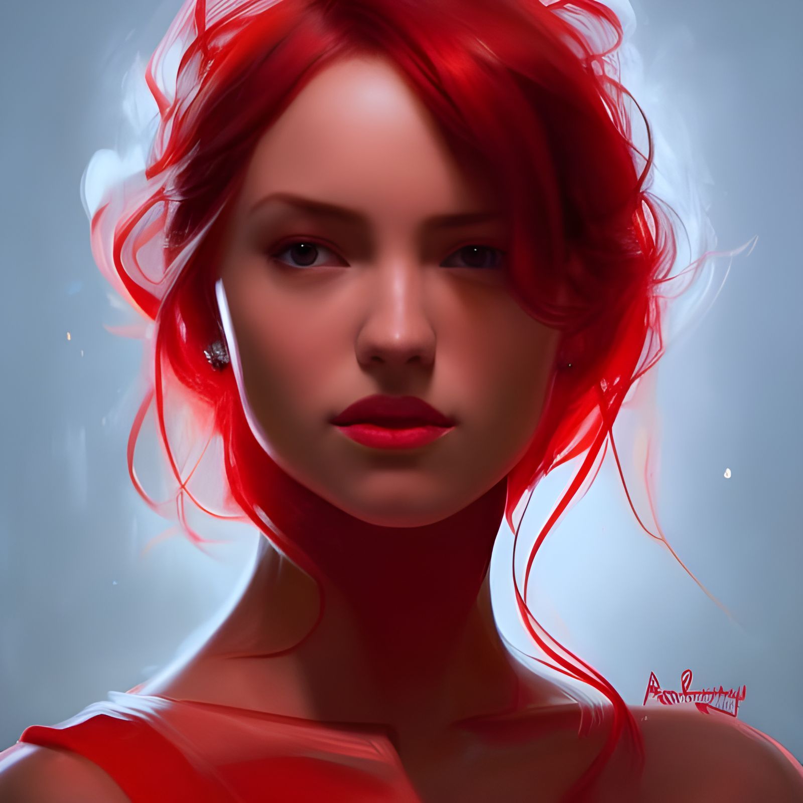 crimson red - AI Generated Artwork - NightCafe Creator