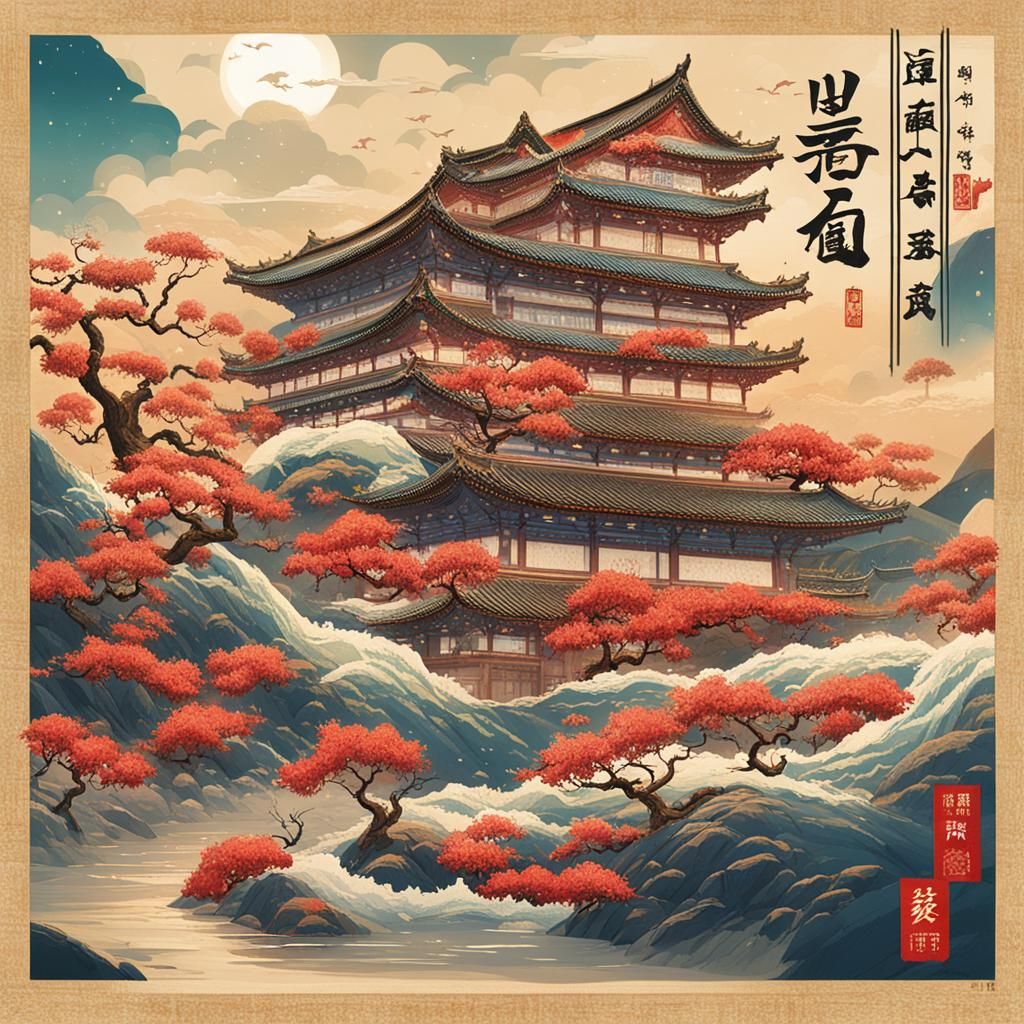 AI Generated Image of Dian Yao Dance