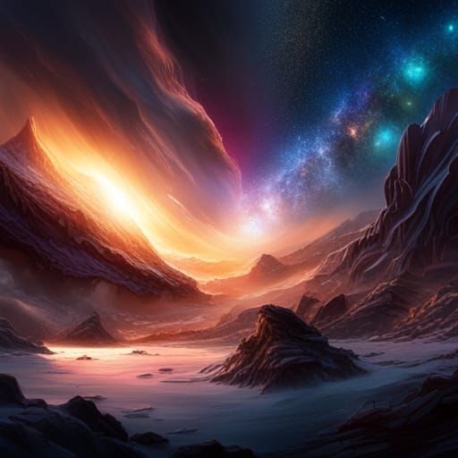 A explosion of galaxies