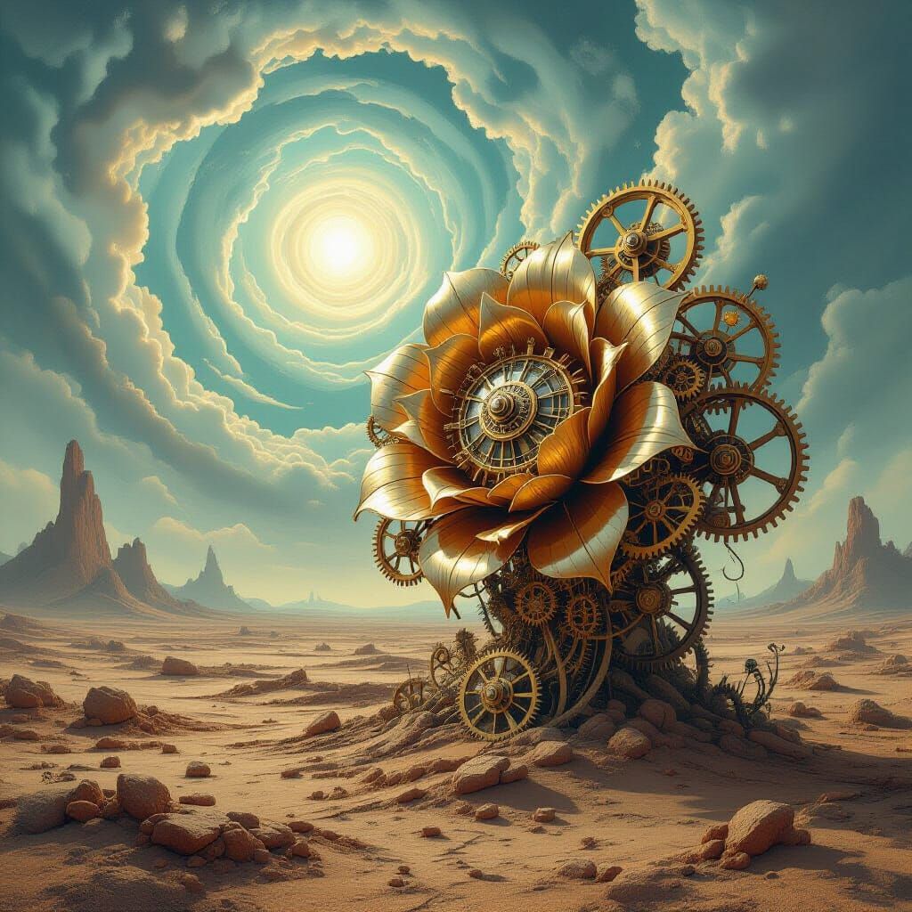 Blossoming clockwork 