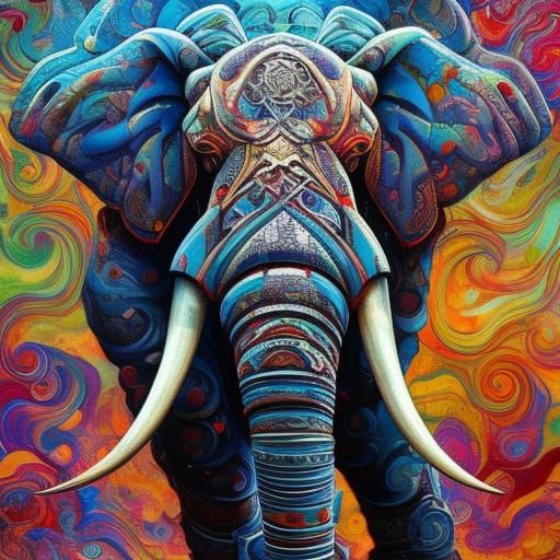 Decorated Elephant