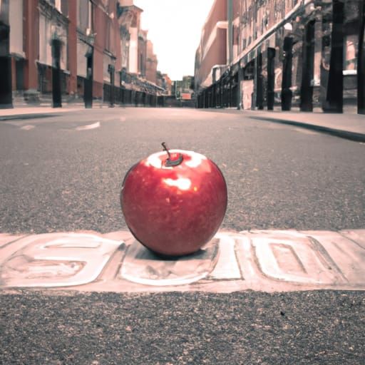 Middle Street Apple, London